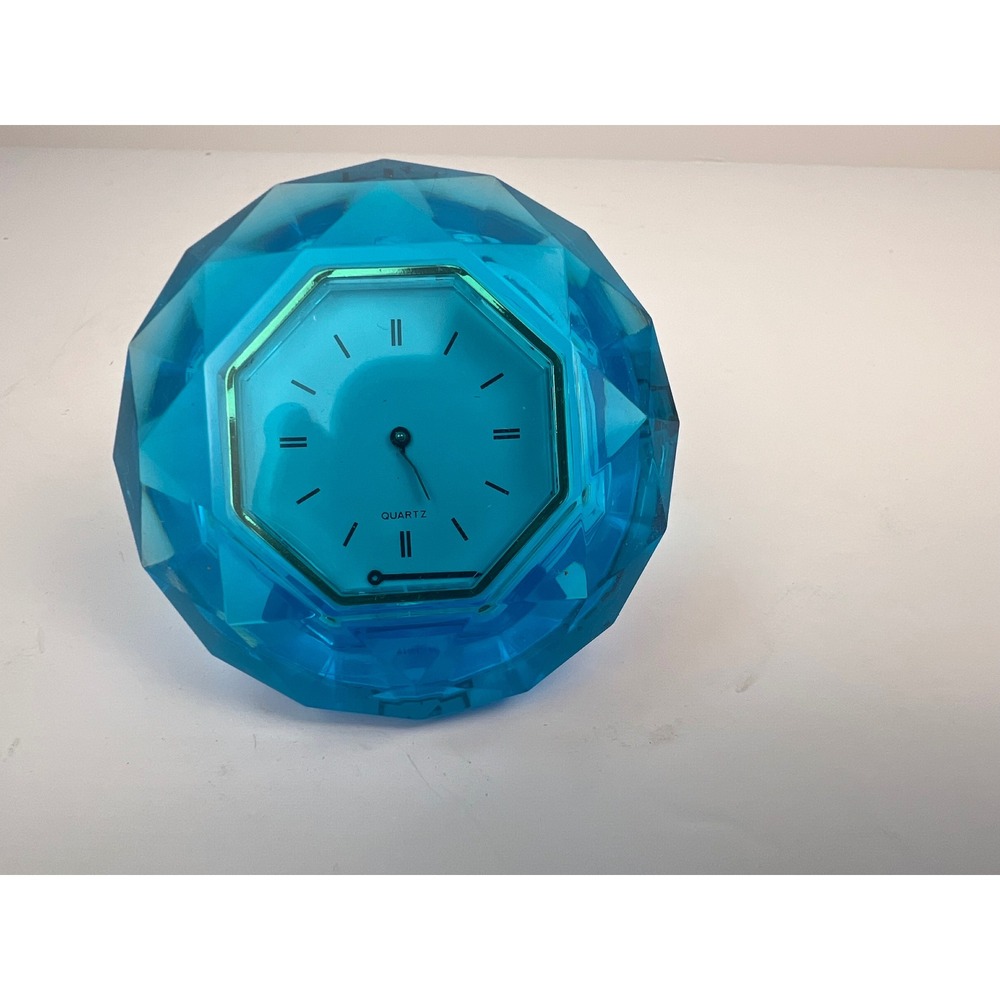 Vintage 1992 Avon Facets of Time Birthstone Clock March